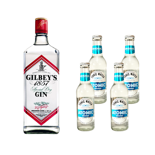After Eight: Gilbey's Gin + 4 Mixer