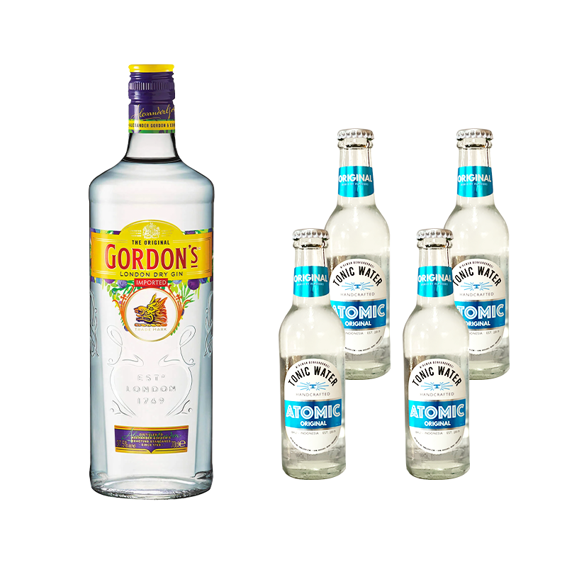 After Eight: Gordon Gin + 4 Mixer Go Drinks