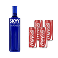 Skye Vodka 800x800 & 4 Can Coke