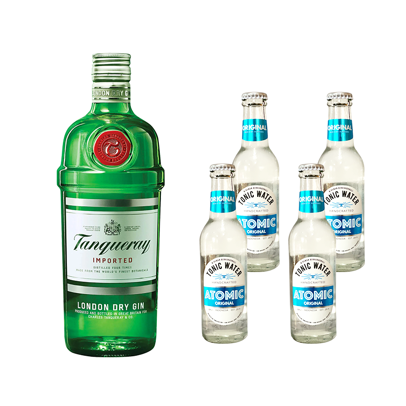 After Eight: Tanqueray London Dry Gin + 4 Mixer
