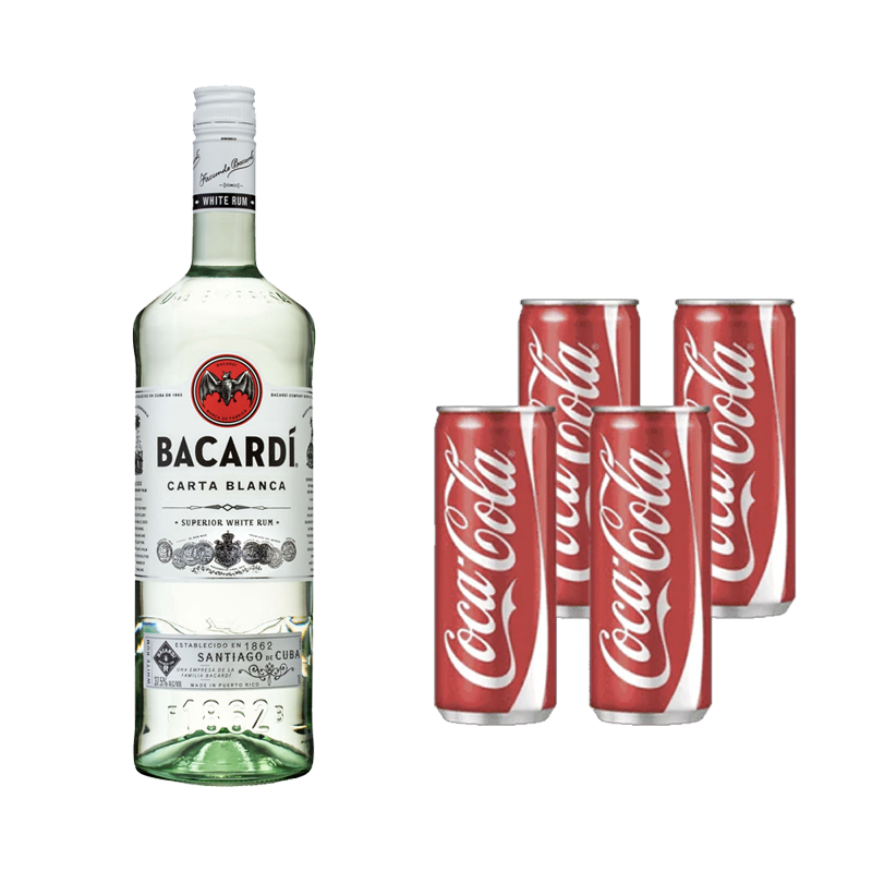 Bacardi Light + Mixer