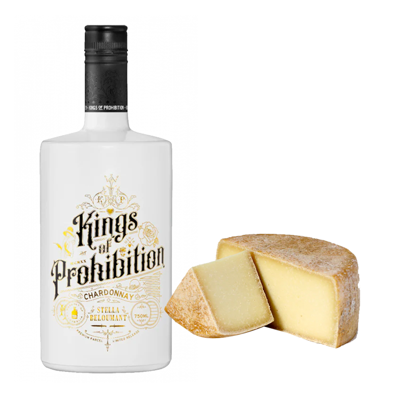 King Of Prohibition Chardonnay + Free cheese